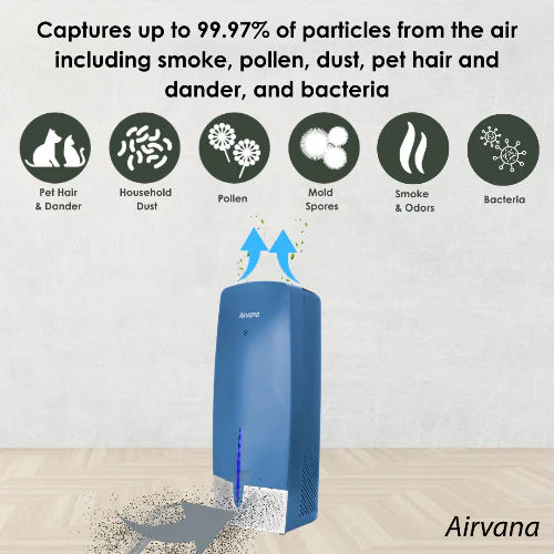 Airvana Capri True HEPA Air Purifier w/Granular Carbon Insert AV470THP - Image 14