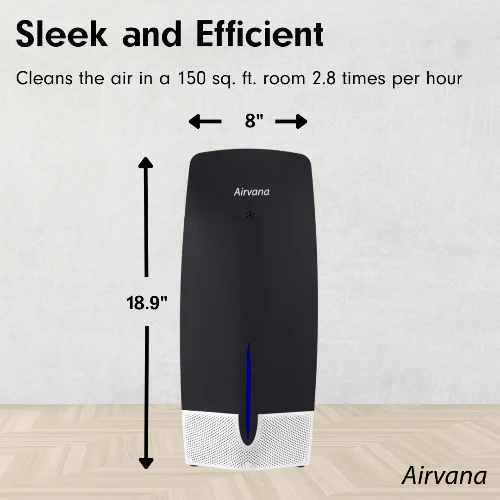 Airvana Capri True HEPA Air Purifier w/Granular Carbon Insert AV470THP - Image 3