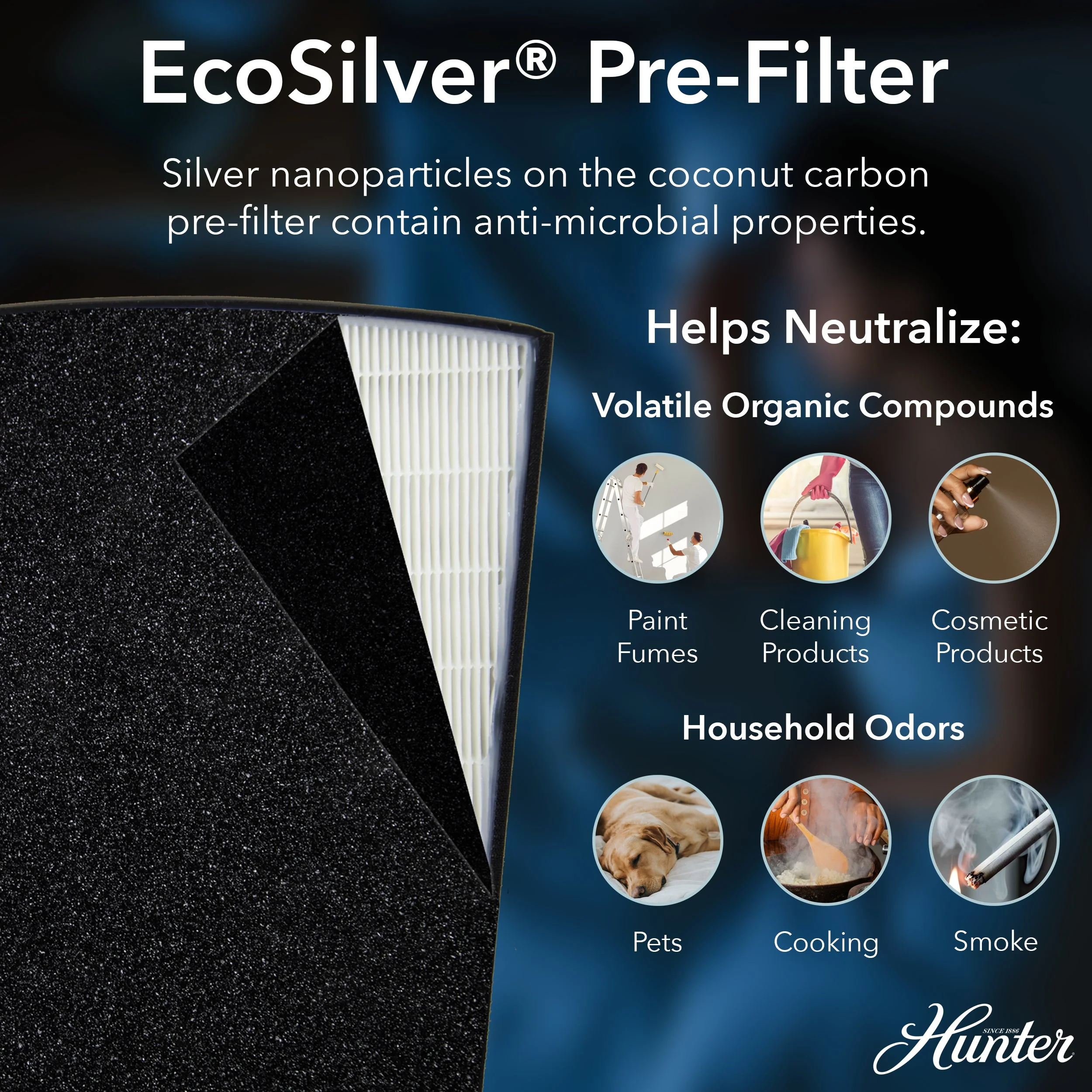 Hunter Multi-Room Large Console Air Purifier HP800 - Image 5
