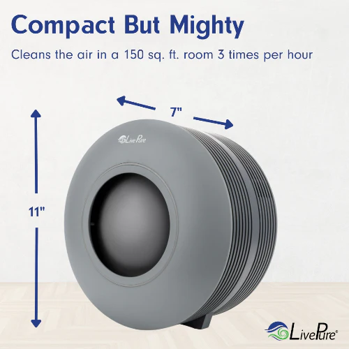 Livepure Capri Series True HEPA Tabletop Air Purifier LP150THP - Image 12