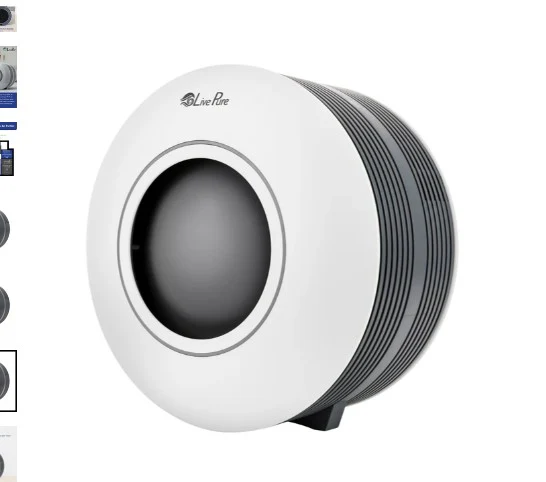 Livepure Capri Series True HEPA Tabletop Air Purifier LP150THP - Image 13