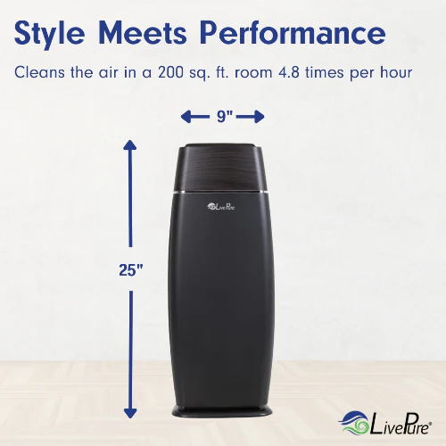 LivePure Sierra Series  Digital Tall Tower Air Purifier LP260TH - Image 11