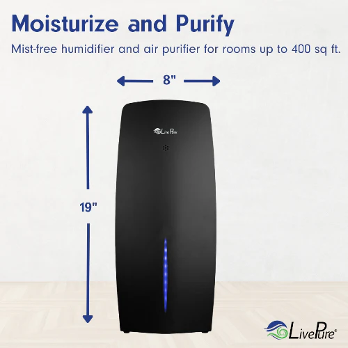 LivePure True HEPA Air Purifier & Humidifier LP460APH - Image 8